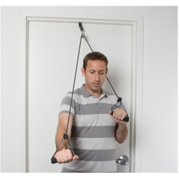 Cando International Cando 10-5048 Shoulder Pulley with Exercise Tubing & Handles - Set of 5 1150059 - main